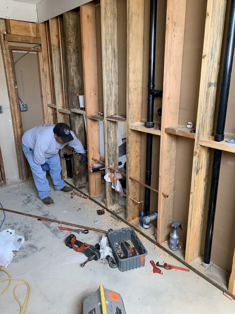 Commercial rough-in plumbing for Gas Line Repair in Downtown Paterson